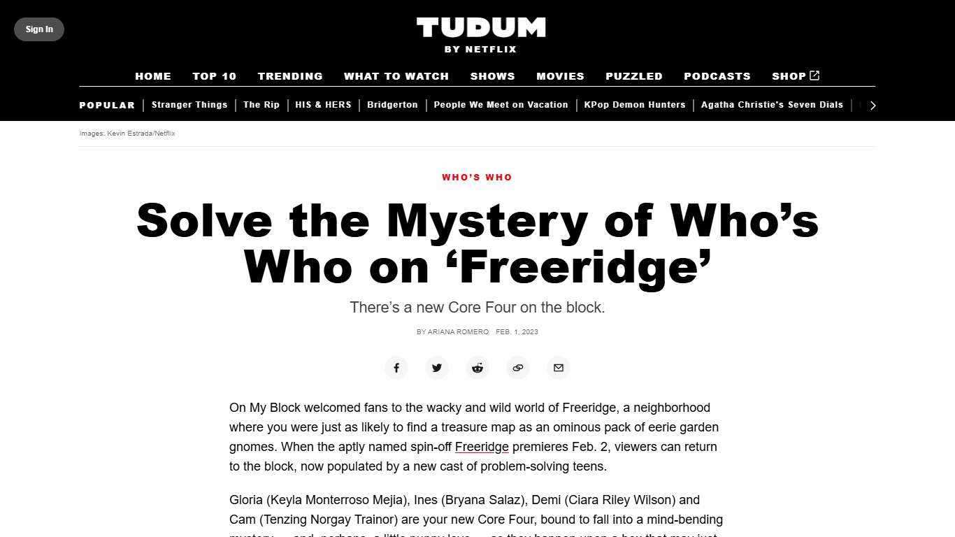 Meet the Cast of On My Block Spin-off Freeridge - Netflix Tudum